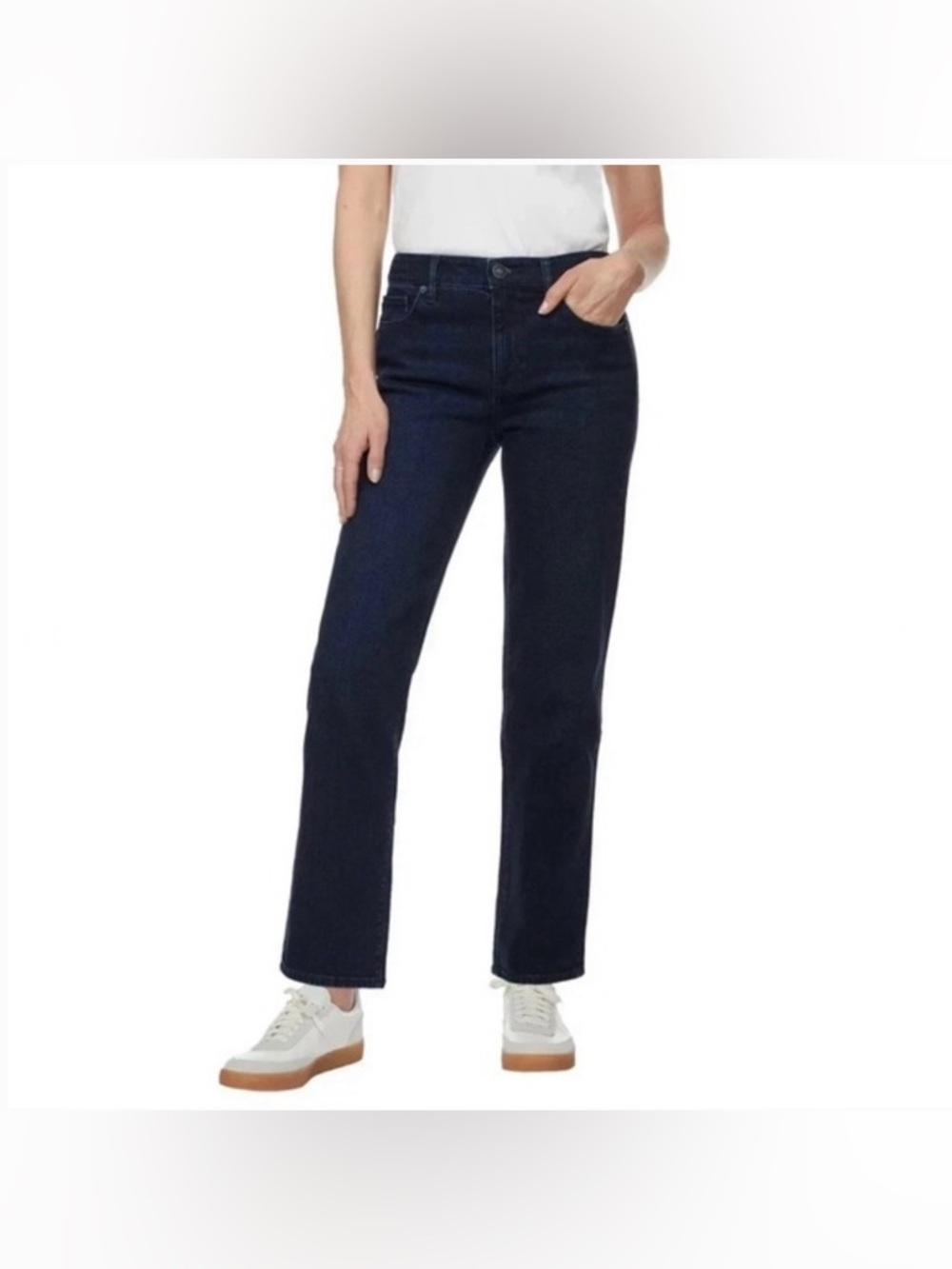 NWT Hudson Casual Office High Rise Straight Leg Stretchy Denim Jeans Size 4